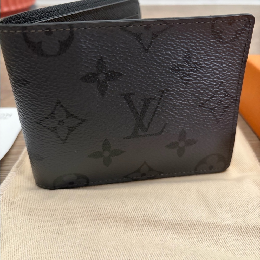 Louis Vuitton Dark Monogram Card Holder - Picture 2 of 4